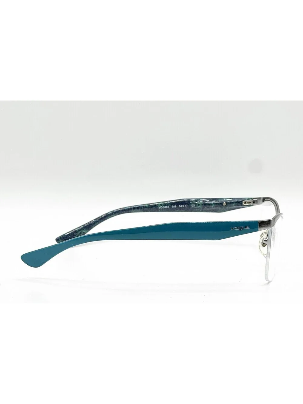 Vogue VO 3981 548 Silver Turquoise Authentic Eyeglass Frames 54-17